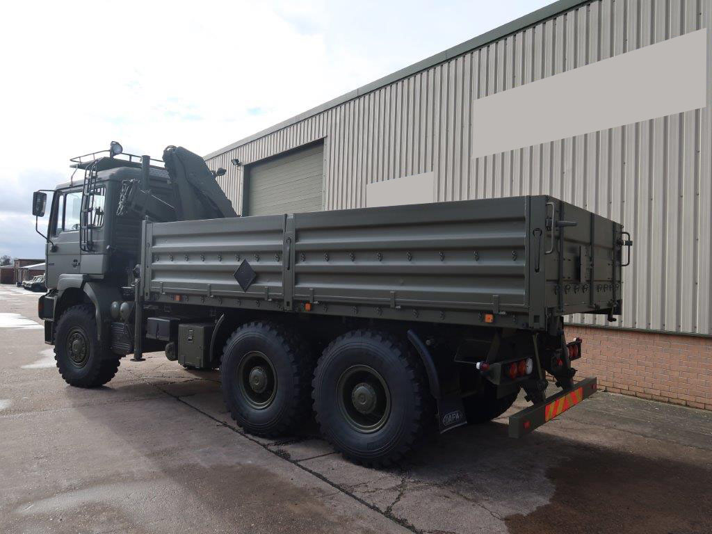 MAN 27.314 6x6 Cargo Truck with Crane 50250 Ex Army Trucks For Ex Army Trucks Specialist