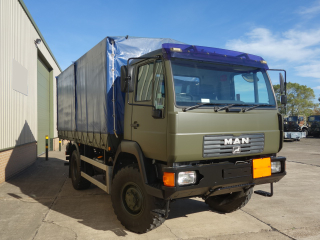 MAN 10.185 4x4 Cargo Truck  - Govsales of mod surplus ex army trucks, ex army land rovers and other military vehicles for sale