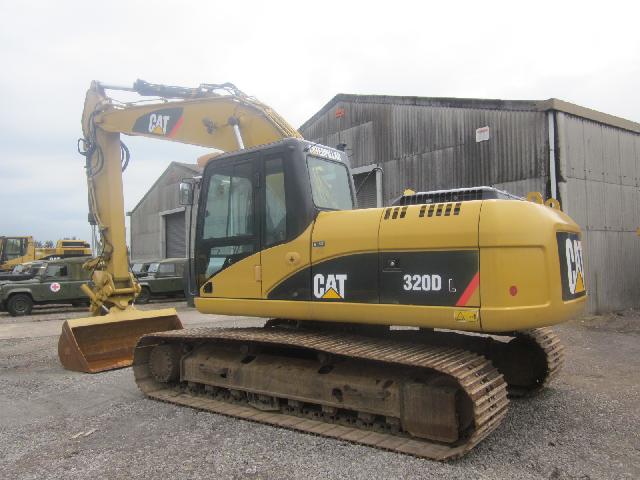 Caterpillar Tracked Excavator 320 DL - Govsales of mod surplus ex army trucks, ex army land rovers and other military vehicles for sale