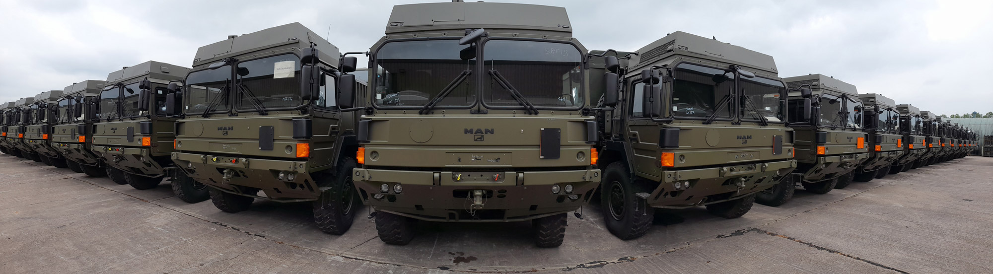 MAN HX60 18.330 ex military army cargo trucks for sale