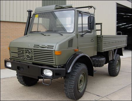 Mercedes Unimog U1300L 4x4 Drop Side Cargo Truck - Govsales of mod surplus ex army trucks, ex army land rovers and other military vehicles for sale