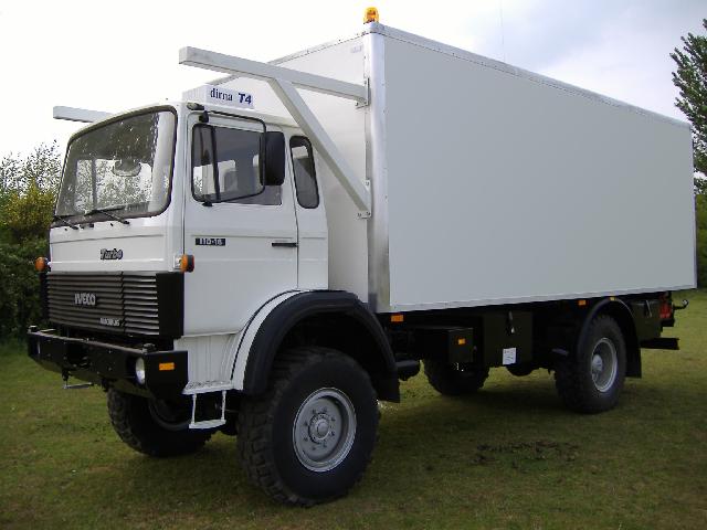 Iveco 110-16 4x4 refrigerated cargo truck - Govsales of mod surplus ex army trucks, ex army land rovers and other military vehicles for sale