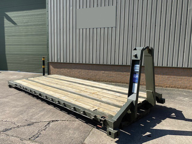 Drops 20ft ISO Flat Racks - Govsales of mod surplus ex army trucks, ex army land rovers and other military vehicles for sale