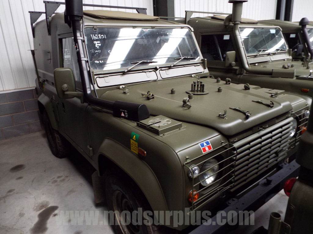Land Rover Defender 90 RHD Wolf Winterized Hard Top (Remus) - Govsales of mod surplus ex army trucks, ex army land rovers and other military vehicles for sale