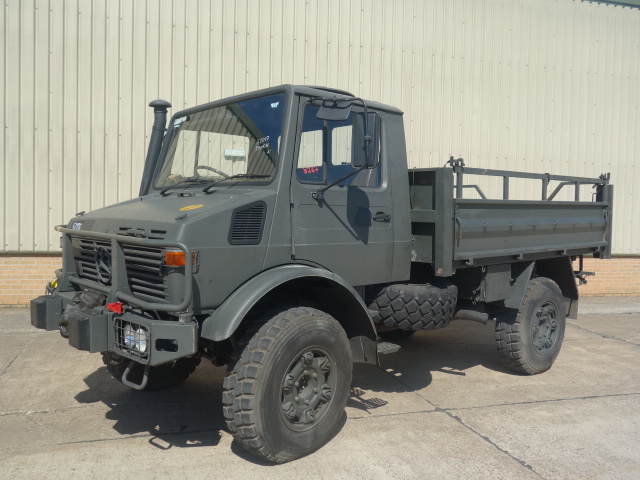 Mercedes Unimog U1300L Turbo RHD with winch - Govsales of mod surplus ex army trucks, ex army land rovers and other military vehicles for sale