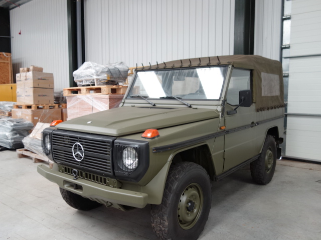 Mercedes Benz 240 G Wagon - SWB prepared (NATO Green) - Govsales of mod surplus ex army trucks, ex army land rovers and other military vehicles for sale
