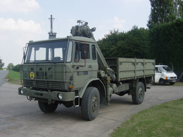 DAF YA4440 4x4 Crane Truck - Govsales of mod surplus ex army trucks, ex army land rovers and other military vehicles for sale