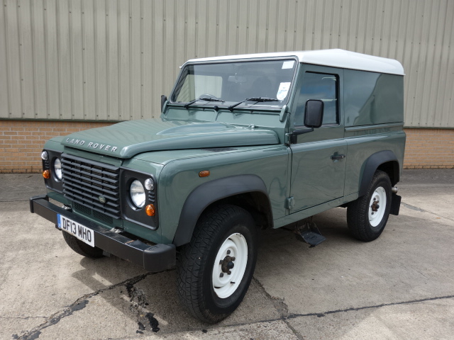 Land Rover Defender 90  Hard Top - Govsales of mod surplus ex army trucks, ex army land rovers and other military vehicles for sale