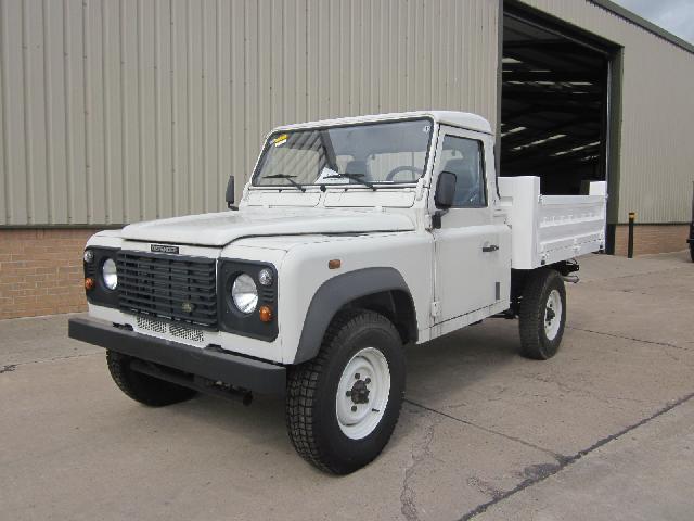 Unused Rover Defender 110 LHD pickups - Govsales of mod surplus ex army trucks, ex army land rovers and other military vehicles for sale