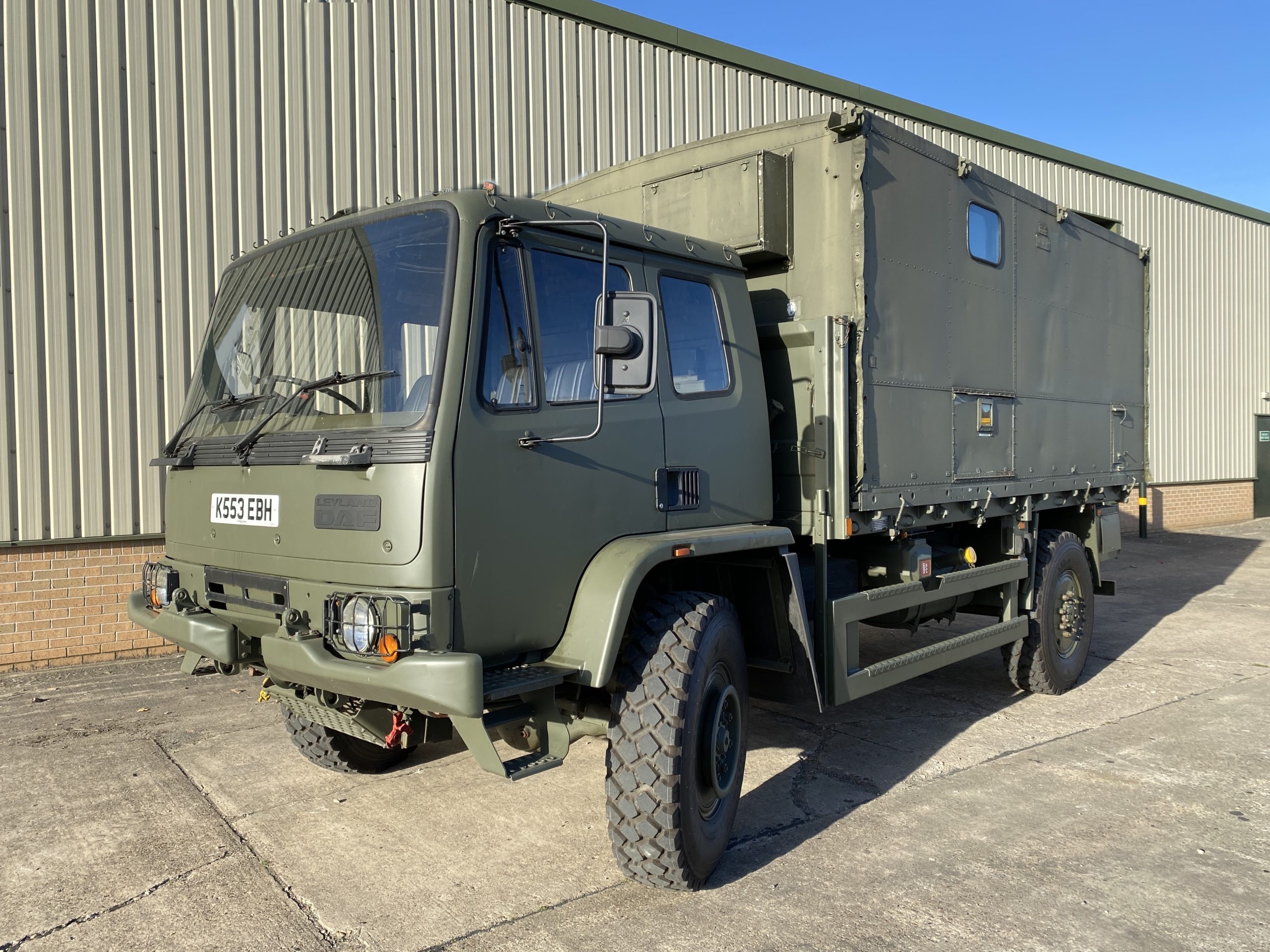Leyland Daf 4x4 Box Truck Road Registered - Govsales of mod surplus ex army trucks, ex army land rovers and other military vehicles for sale