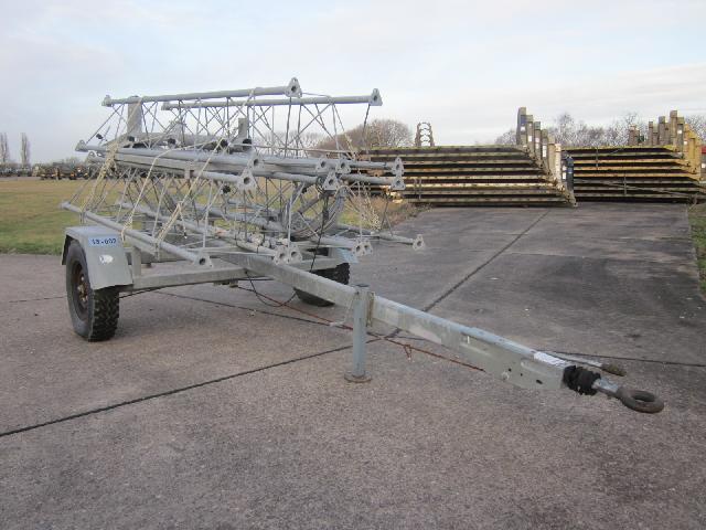 Aerial mast trailers - Govsales of mod surplus ex army trucks, ex army land rovers and other military vehicles for sale