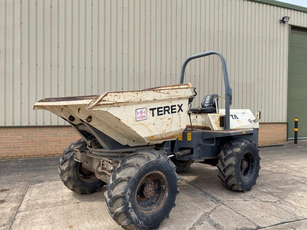 Terex TA6S 6 Ton Swivel Dumper - Govsales of mod surplus ex army trucks, ex army land rovers and other military vehicles for sale