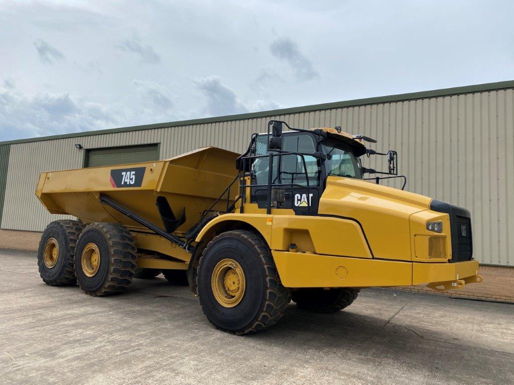 Caterpillar 745C Articulated Dumper - Govsales of mod surplus ex army trucks, ex army land rovers and other military vehicles for sale