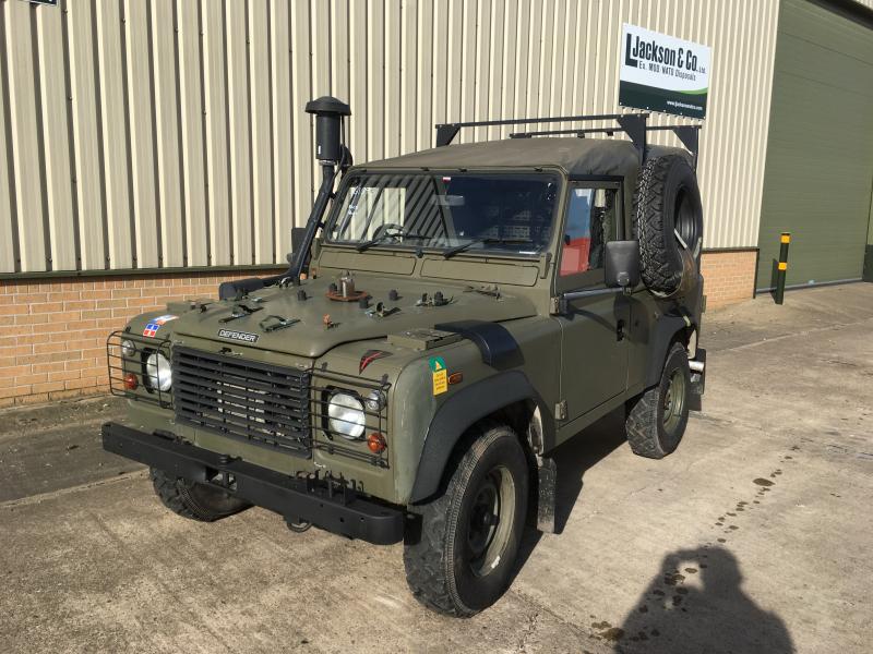 Land Rover Defender 90 RHD Wolf Winterized Soft Top (Remus) - Govsales of mod surplus ex army trucks, ex army land rovers and other military vehicles for sale