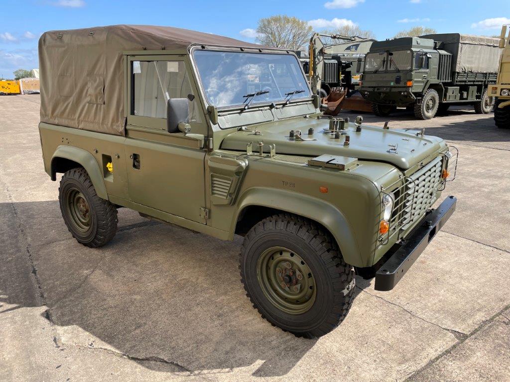 Land Rover Defender 90 Wolf RHD Soft Top (Remus) - Govsales of mod surplus ex army trucks, ex army land rovers and other military vehicles for sale
