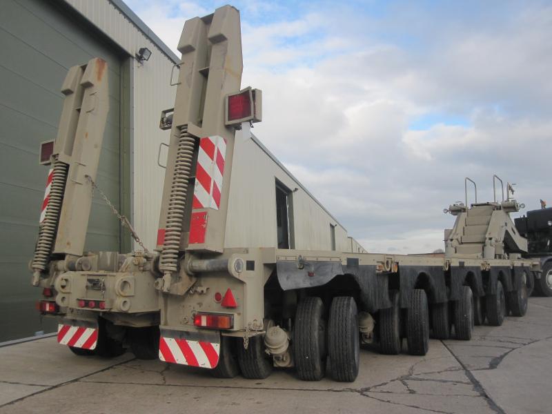 M1000 Semi-trailer, 80-ton 40-wheel, heavy equipment transporter - Govsales of mod surplus ex army trucks, ex army land rovers and other military vehicles for sale