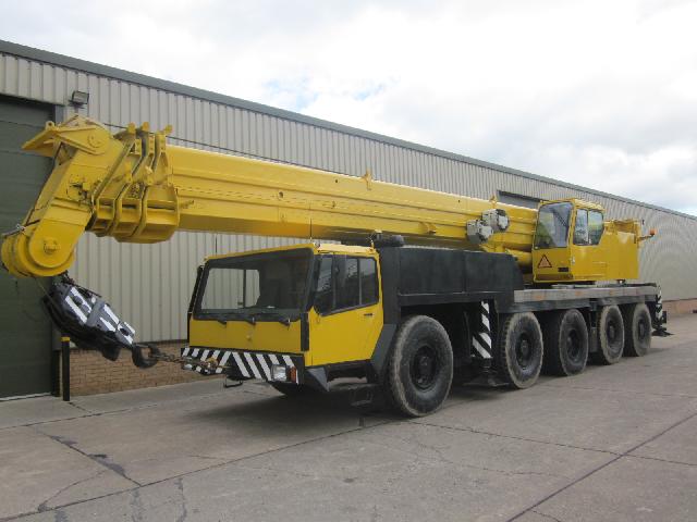 Liebherr LTM 1120 crane - Govsales of mod surplus ex army trucks, ex army land rovers and other military vehicles for sale