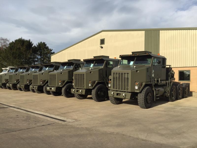 Oshkosh M1070 Tractor Units - Govsales of mod surplus ex army trucks, ex army land rovers and other military vehicles for sale