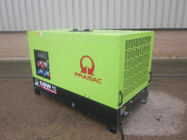 Unused Pramac 14 Kva generator - Govsales of mod surplus ex army trucks, ex army land rovers and other military vehicles for sale