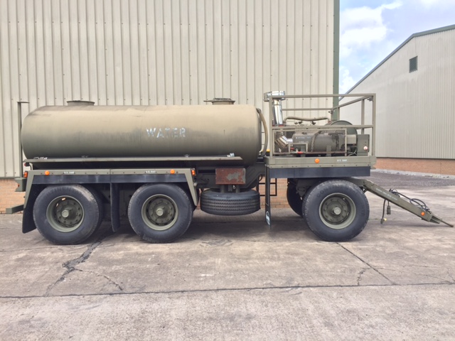 Boughton Water Bowser Trailer with Heating System - Govsales of mod surplus ex army trucks, ex army land rovers and other military vehicles for sale