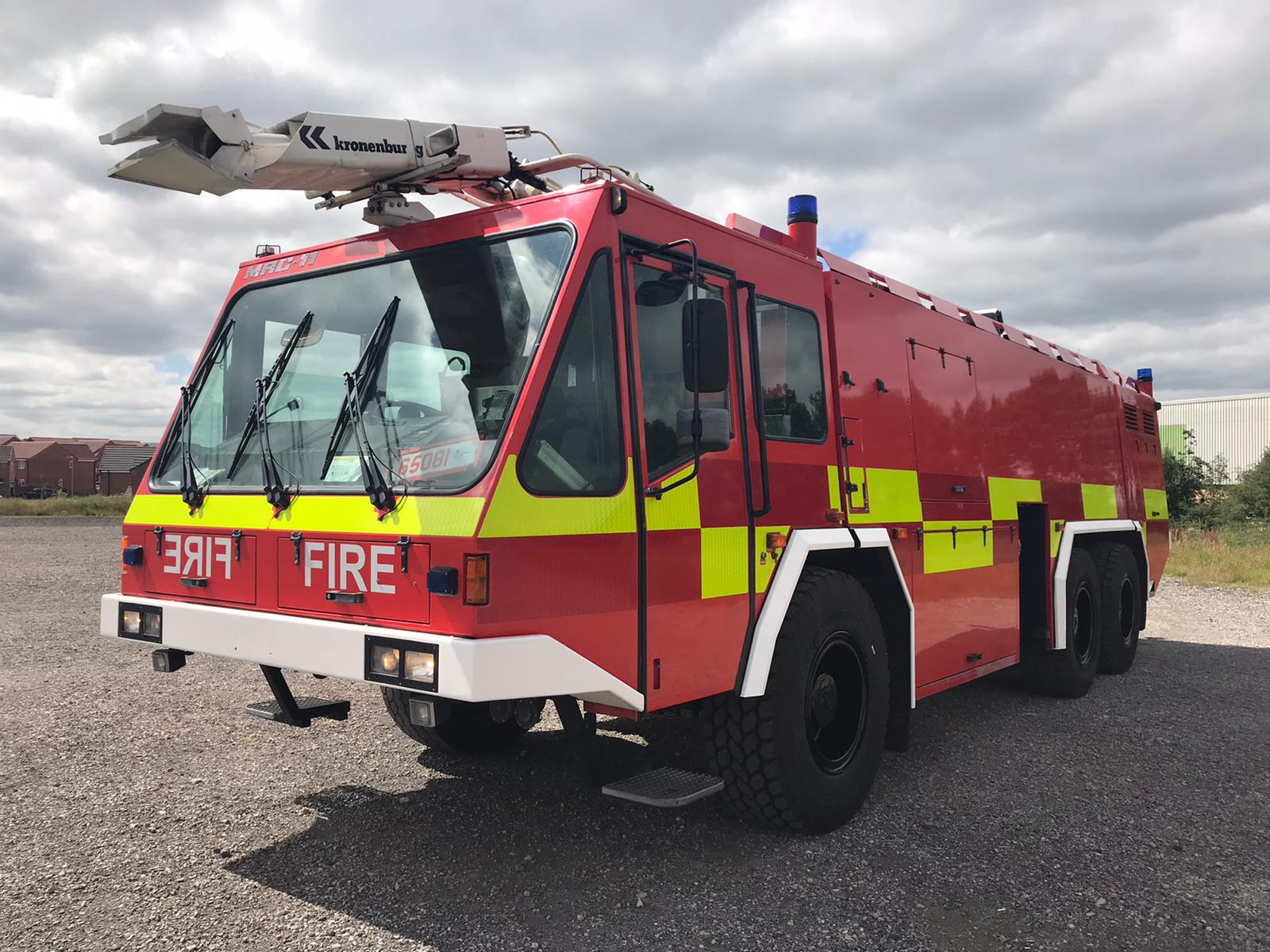 KRONENBURG MAC 11 6X6 Airport Fire Engine - Govsales of mod surplus ex army trucks, ex army land rovers and other military vehicles for sale