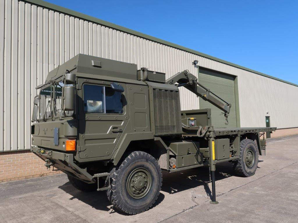 MAN HX60 18.330 4x4 Crane Truck - Govsales of mod surplus ex army trucks, ex army land rovers and other military vehicles for sale
