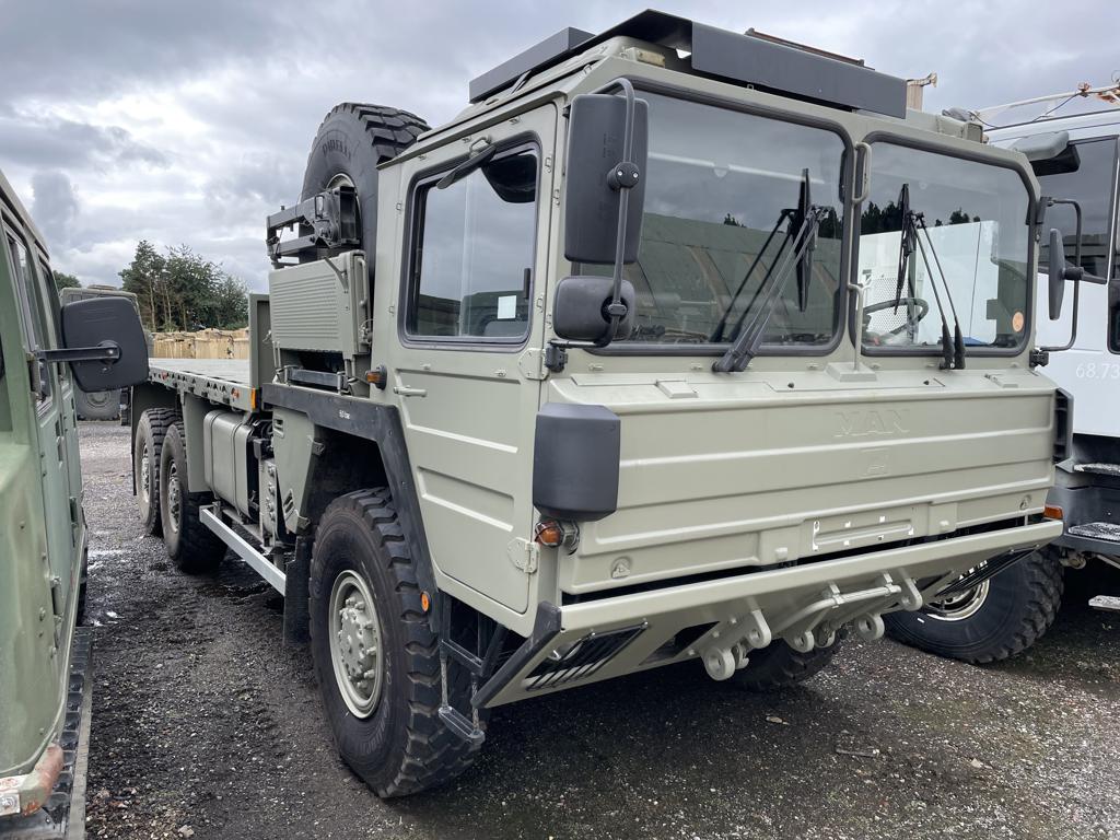 MAN KAT A1 6x6 LHD Flat Bed Cargo Truck - Govsales of mod surplus ex army trucks, ex army land rovers and other military vehicles for sale