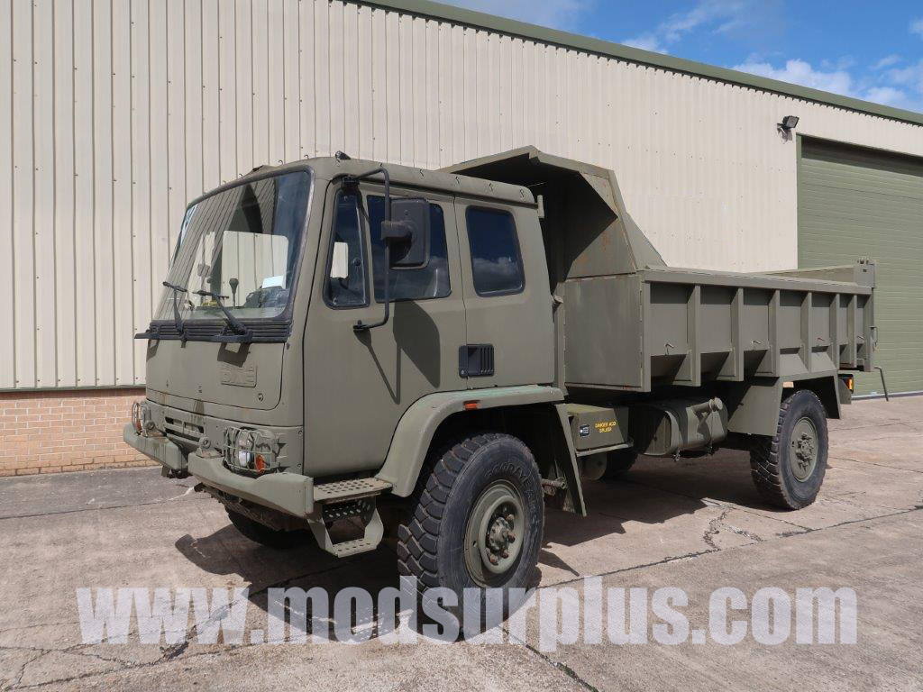 Leyland Daf 4x4 Tipper Truck - Govsales of mod surplus ex army trucks, ex army land rovers and other military vehicles for sale