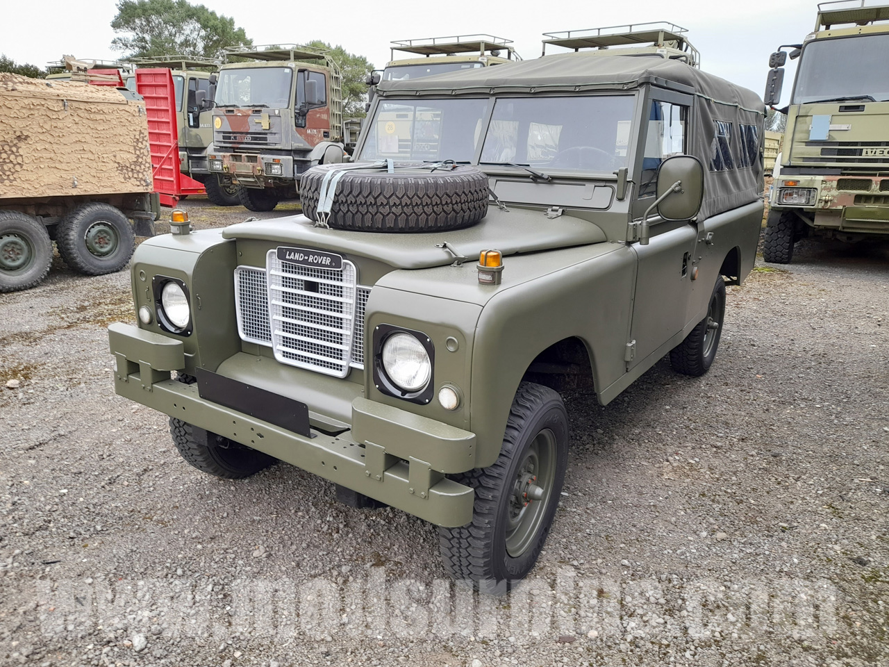Land Rover Series 3 109 (Diesel) - Govsales of mod surplus ex army trucks, ex army land rovers and other military vehicles for sale