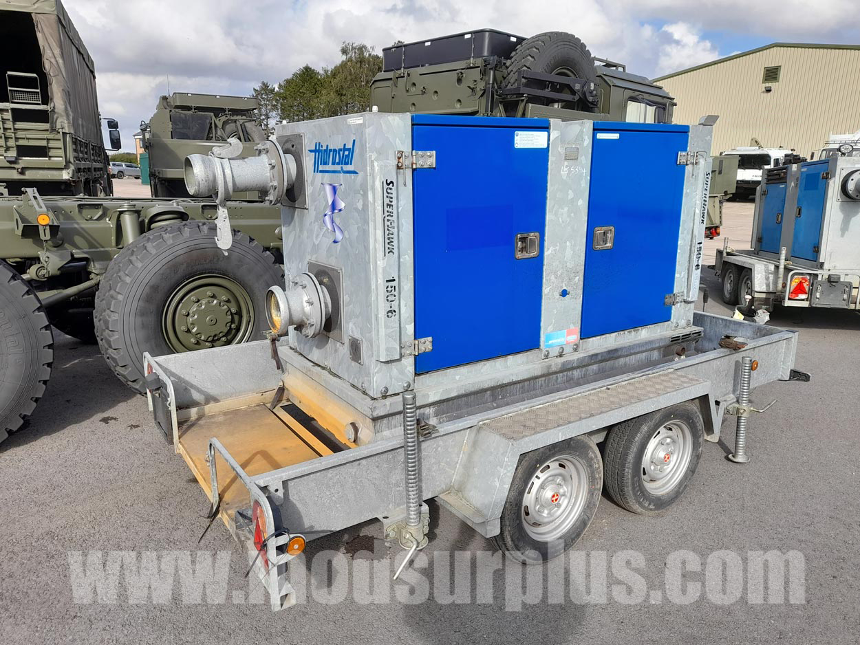 Hidrostal Superhawk 150-6 Water Pump - Govsales of mod surplus ex army trucks, ex army land rovers and other military vehicles for sale