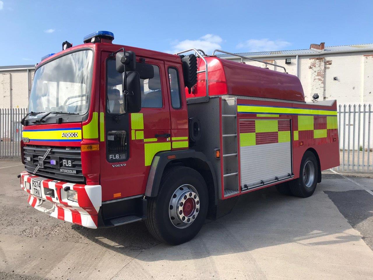 VOLVO FL6 250 Emergency Water Tanker (Fire Engine) - Govsales of mod surplus ex army trucks, ex army land rovers and other military vehicles for sale