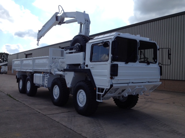 Man 8x8 Crane Truck - Govsales of mod surplus ex army trucks, ex army land rovers and other military vehicles for sale