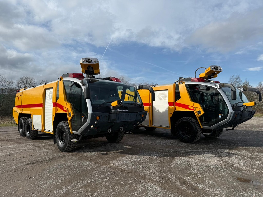 Rosenbauer Panther ARFF 6x6 Fire Appliance - Govsales of mod surplus ex army trucks, ex army land rovers and other military vehicles for sale